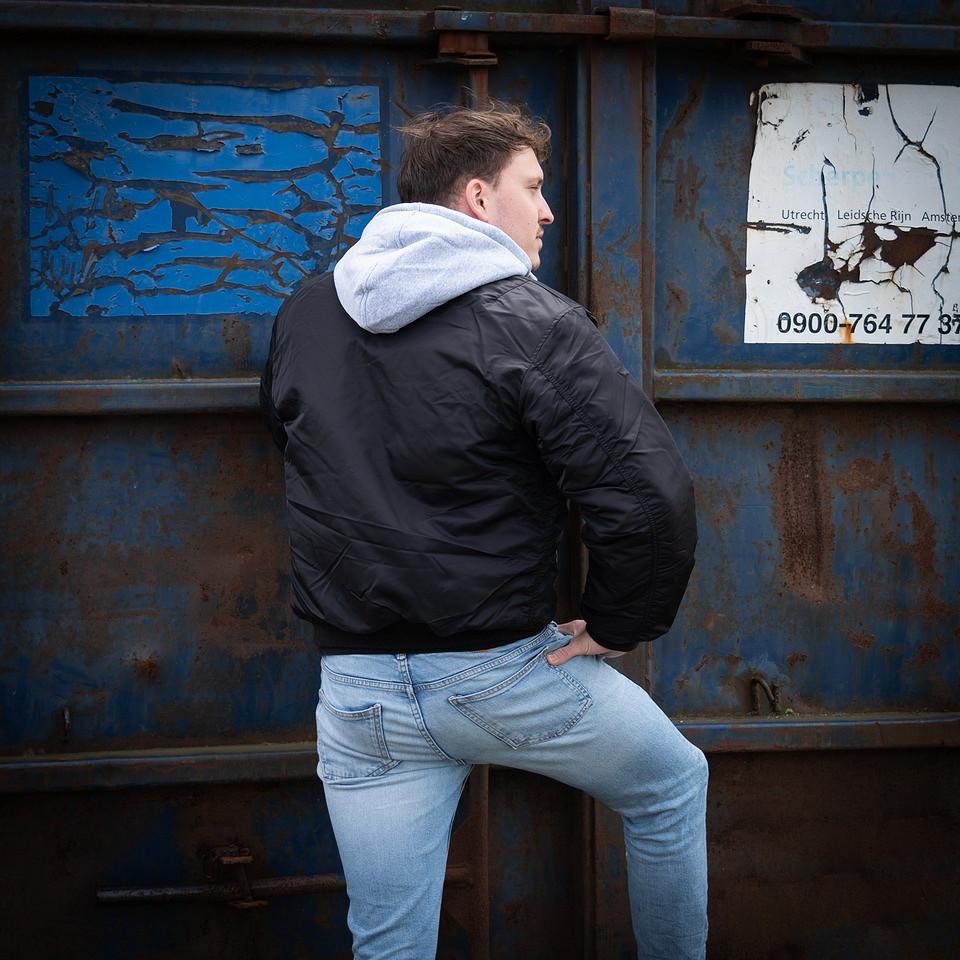 Blouson Bombers MA1 à capuche – Image 6