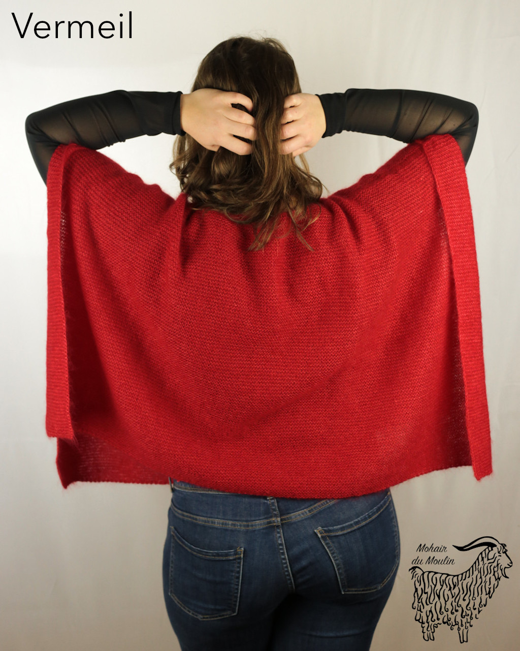 Poncho mohair « Claudia » – Image 4