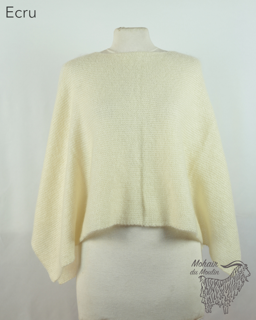 Poncho mohair « Claudia » – Image 9