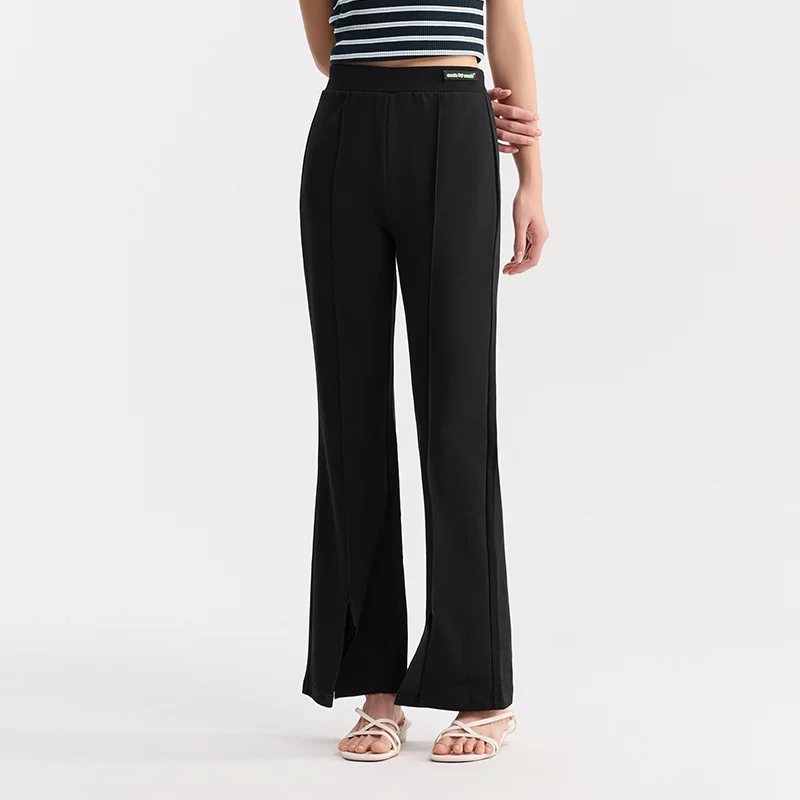 Pantalon Évasé Noir – Image 2