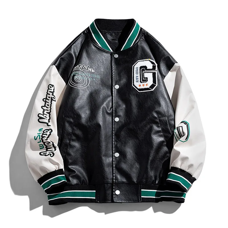 Letterman Varsity Jacket Cuir
