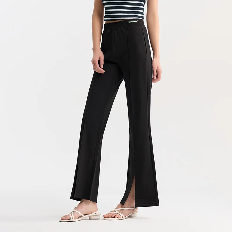 Pantalon Évasé Noir – Image 3