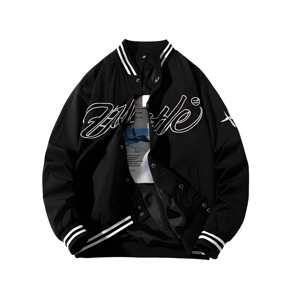 Blouson Baseball Noir