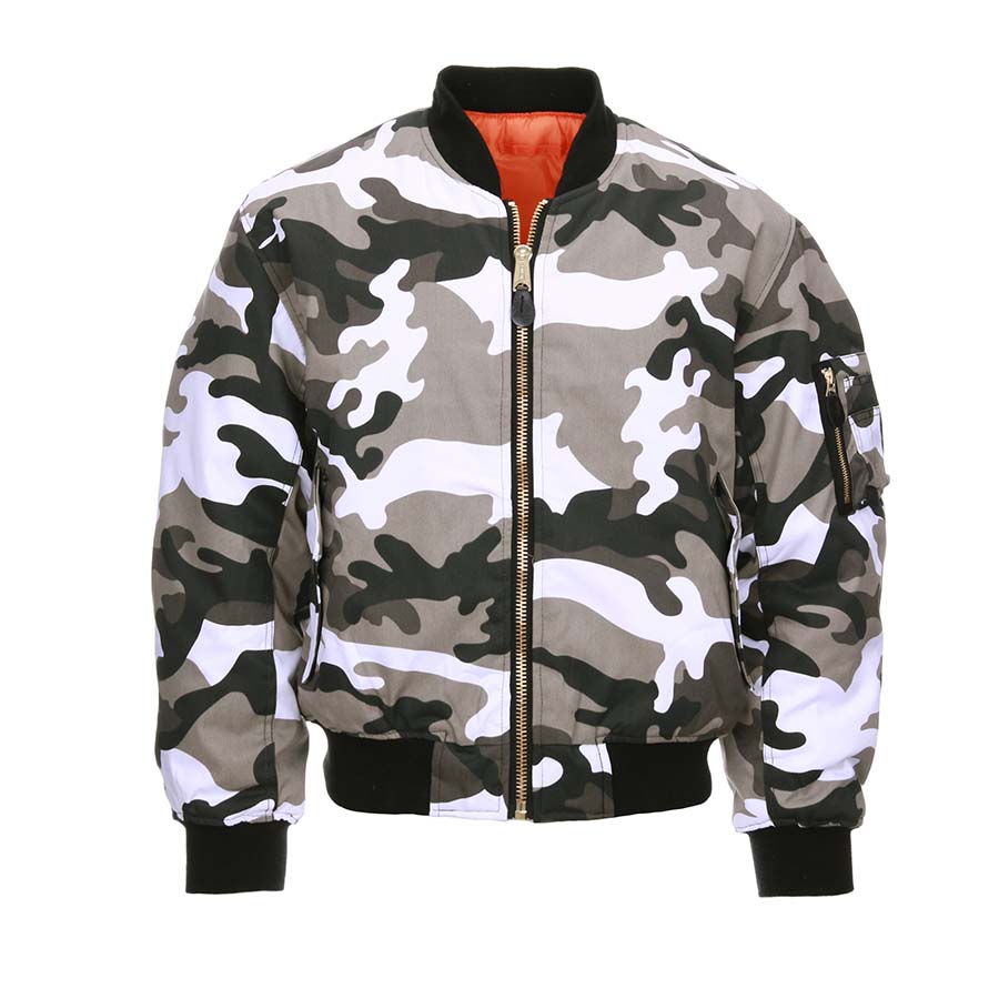 Blouson Bombers Aviateur MA1 Camouflage – Image 2