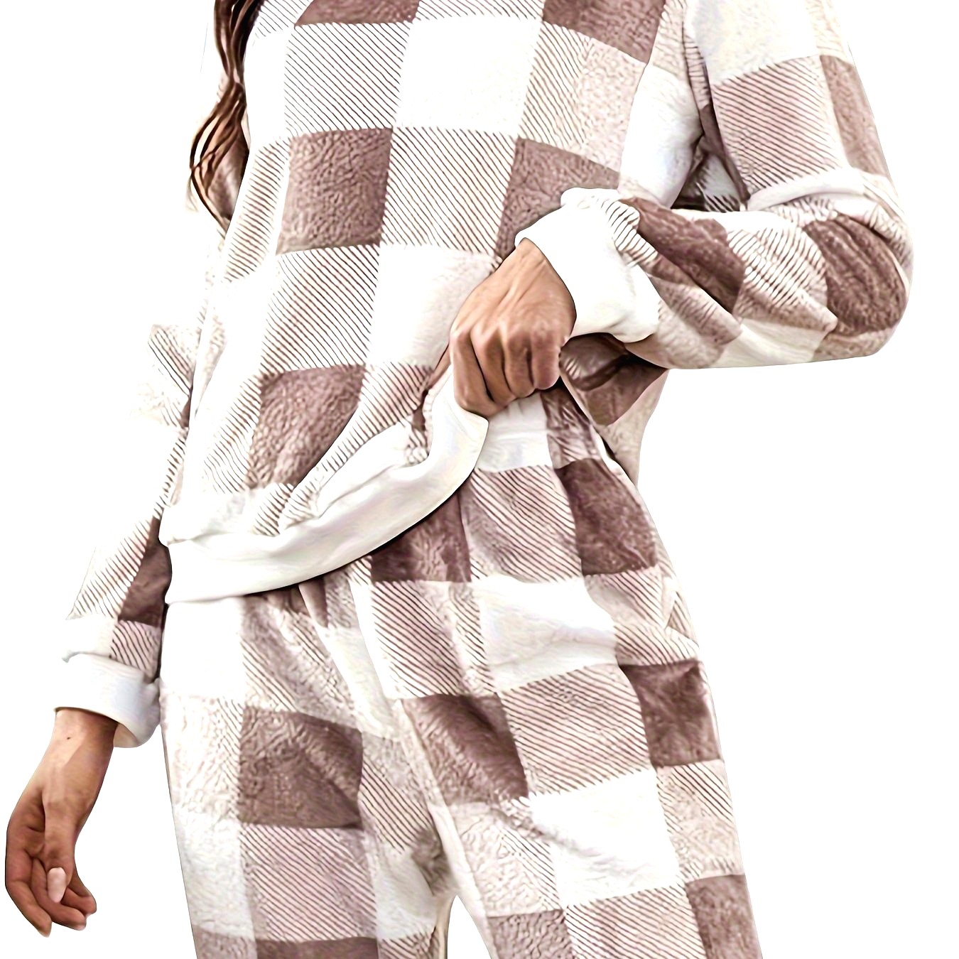 Pyjama Femme Flanelle Grande Taille – Image 6