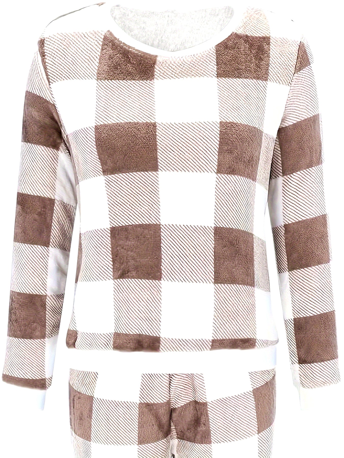 Pyjama Femme Flanelle Grande Taille – Image 2