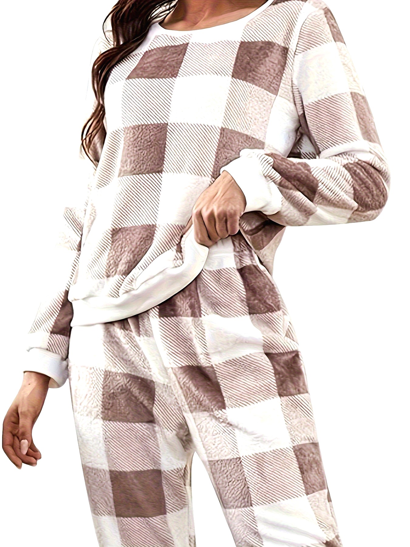 Pyjama Femme Flanelle Grande Taille