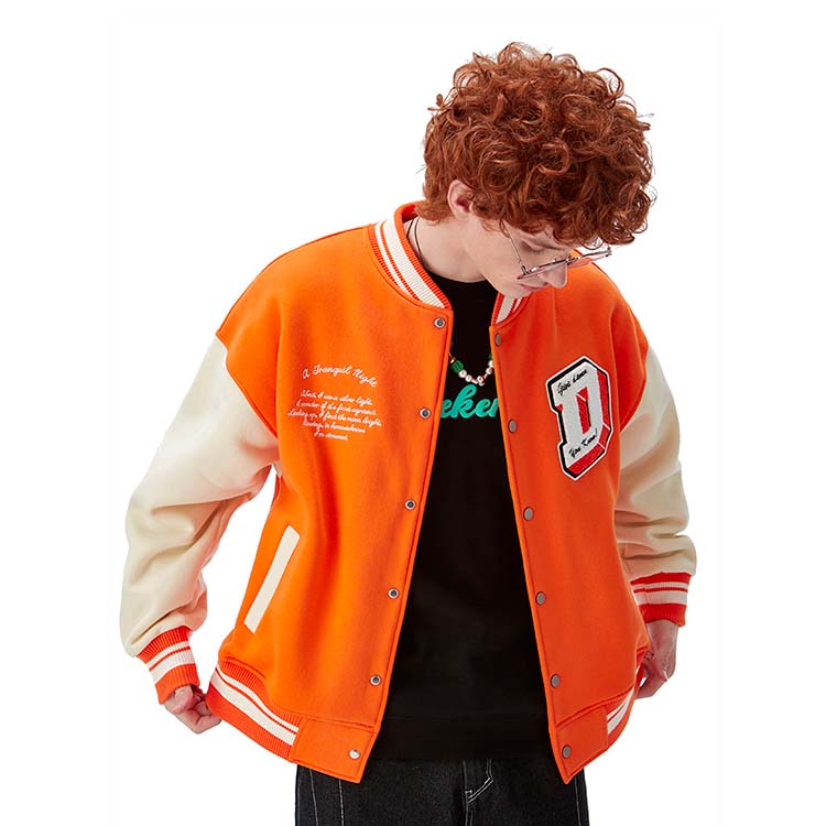 Veste Universitaire Orange – Image 4